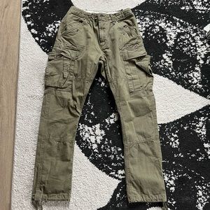 Polo Ralph Lauren green utility cargo pants